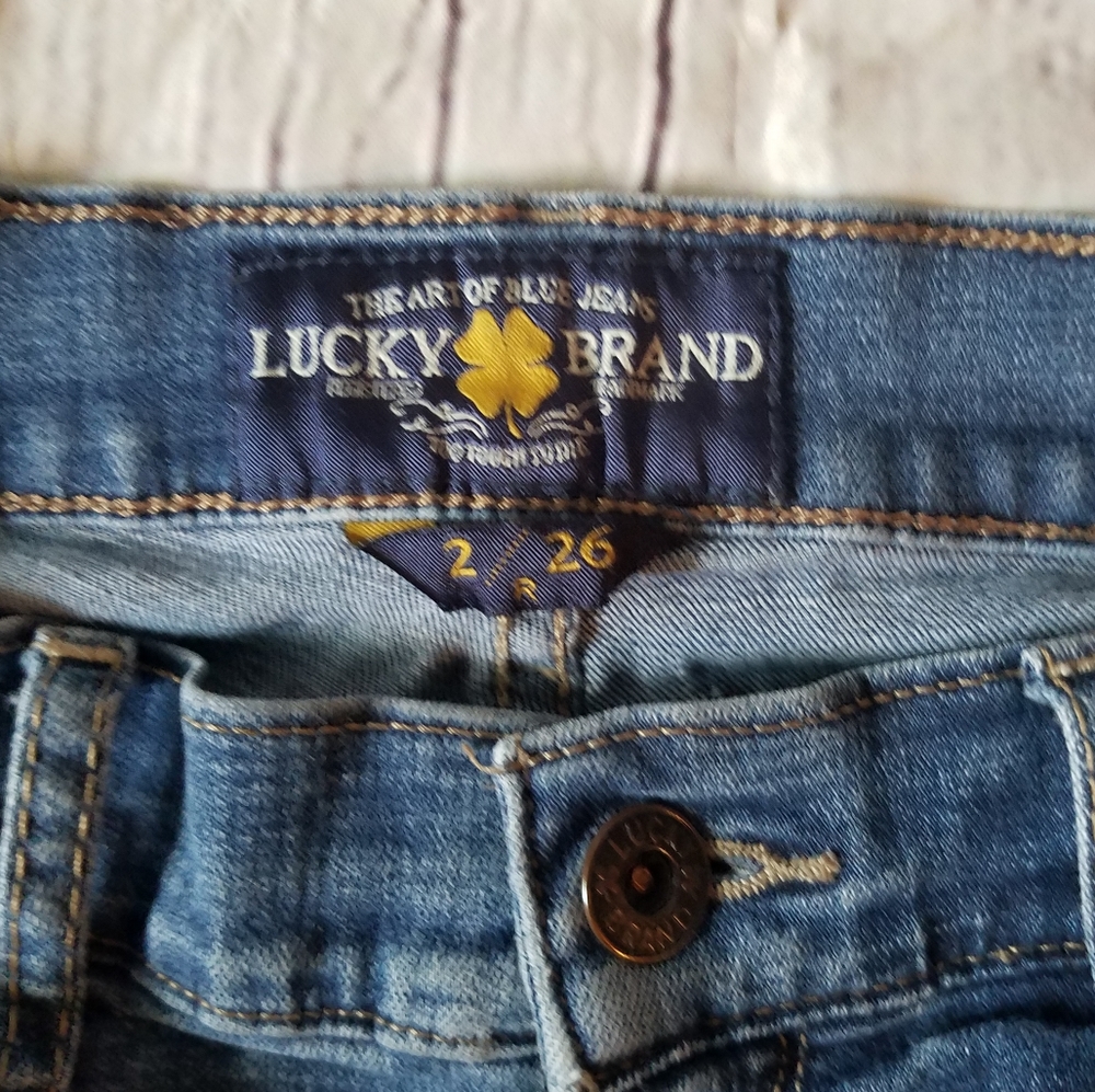 Lucky Brand Jeans Sweet Boot 2/R26 - Picture 3 of 11